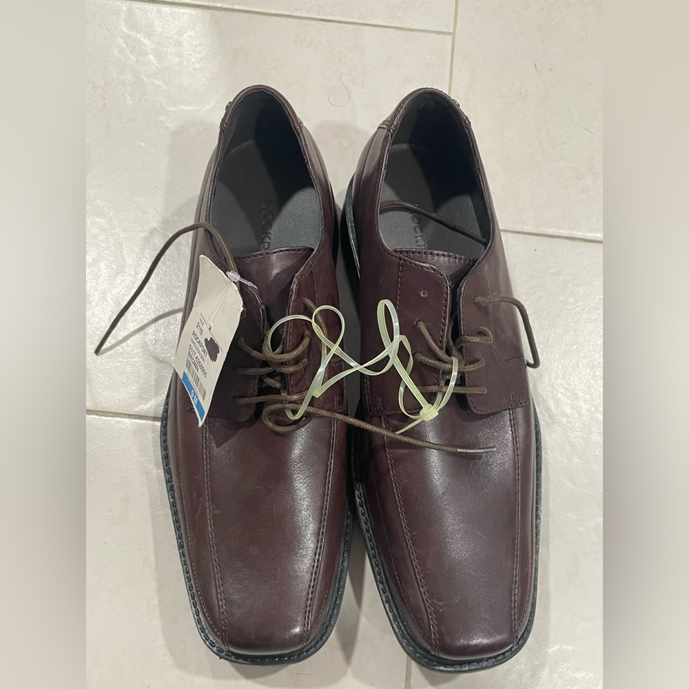 Rockport Men's Sl2 Apron Toe Oxford Size 9 Felson Brown